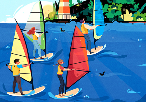 原创人物绘图设计赏析