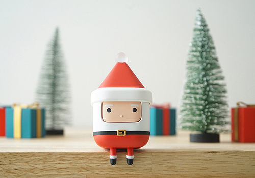 圣诞版IP人物玩具形象——IP衍生品设计欣赏