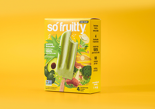 冰淇淋品牌插图形象设计欣赏——动物形象与食品的结合