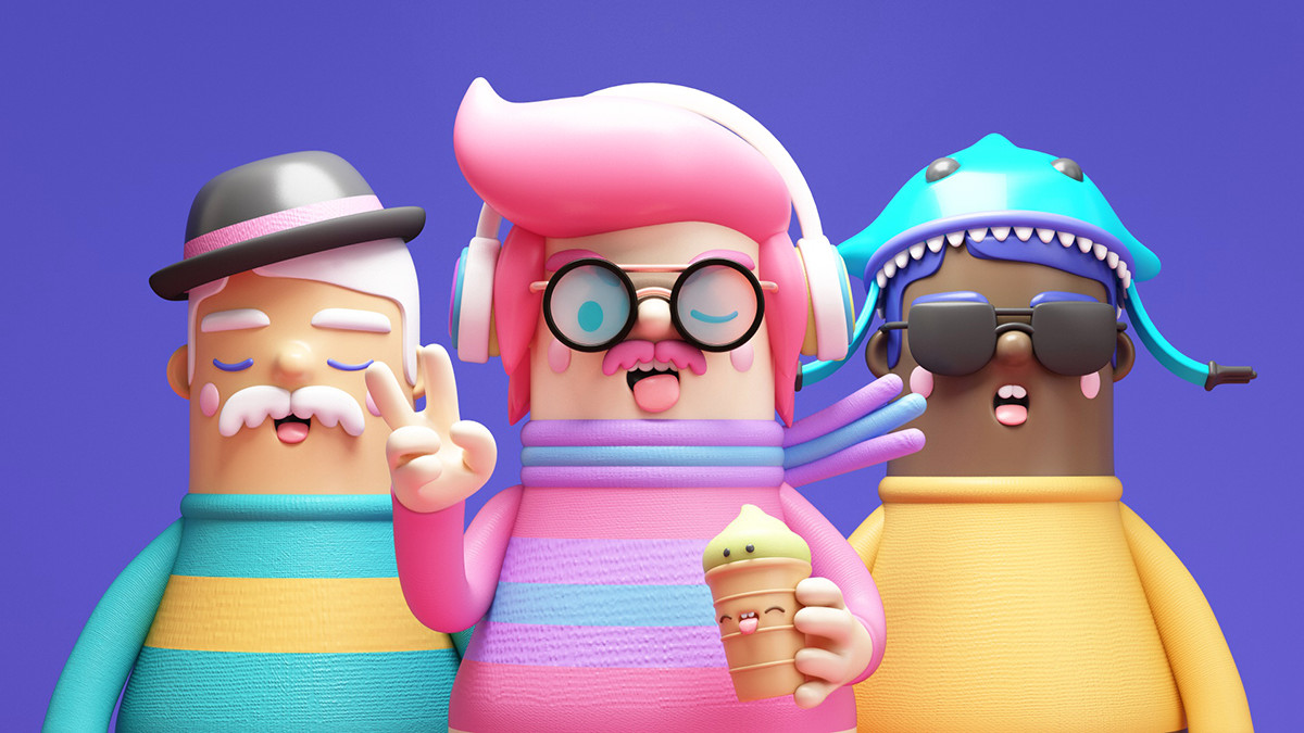 卡通人物IP形象和玩具衍生品设计