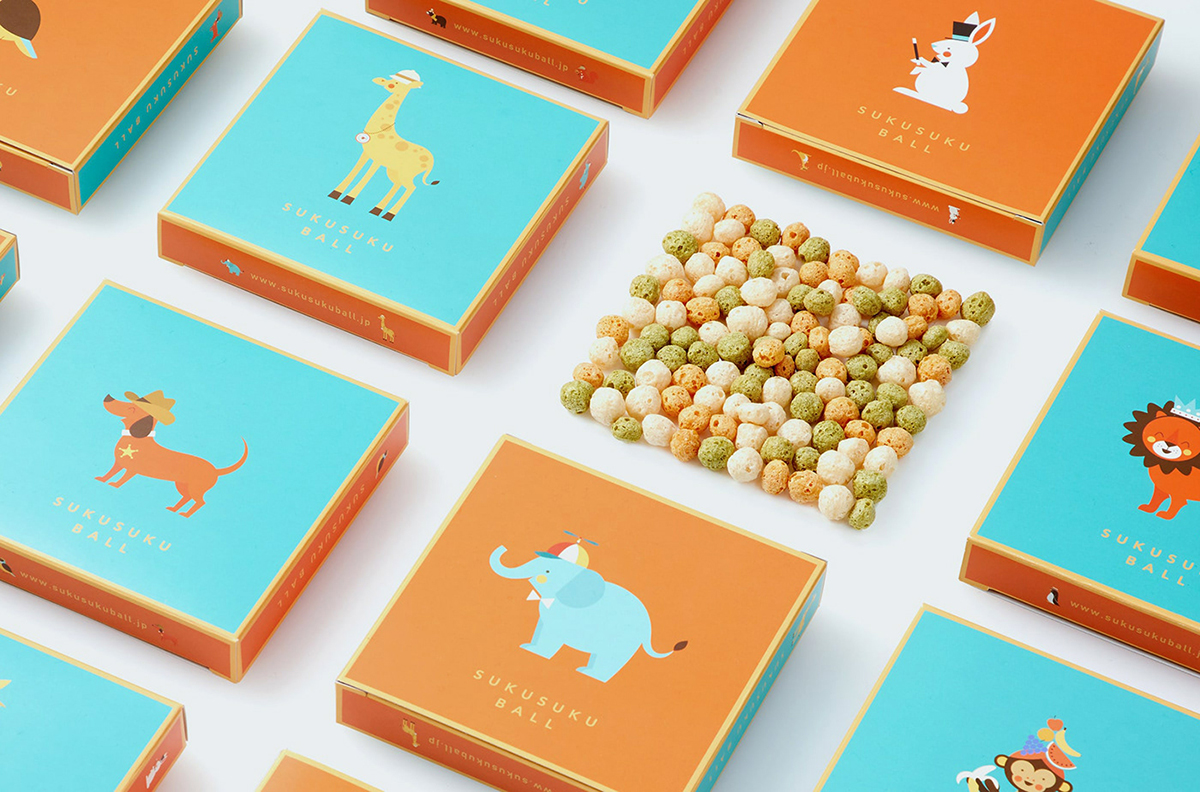 日本小吃品牌包装和超级IP形象