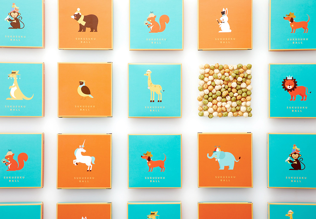 日本小吃品牌包装和超级IP形象