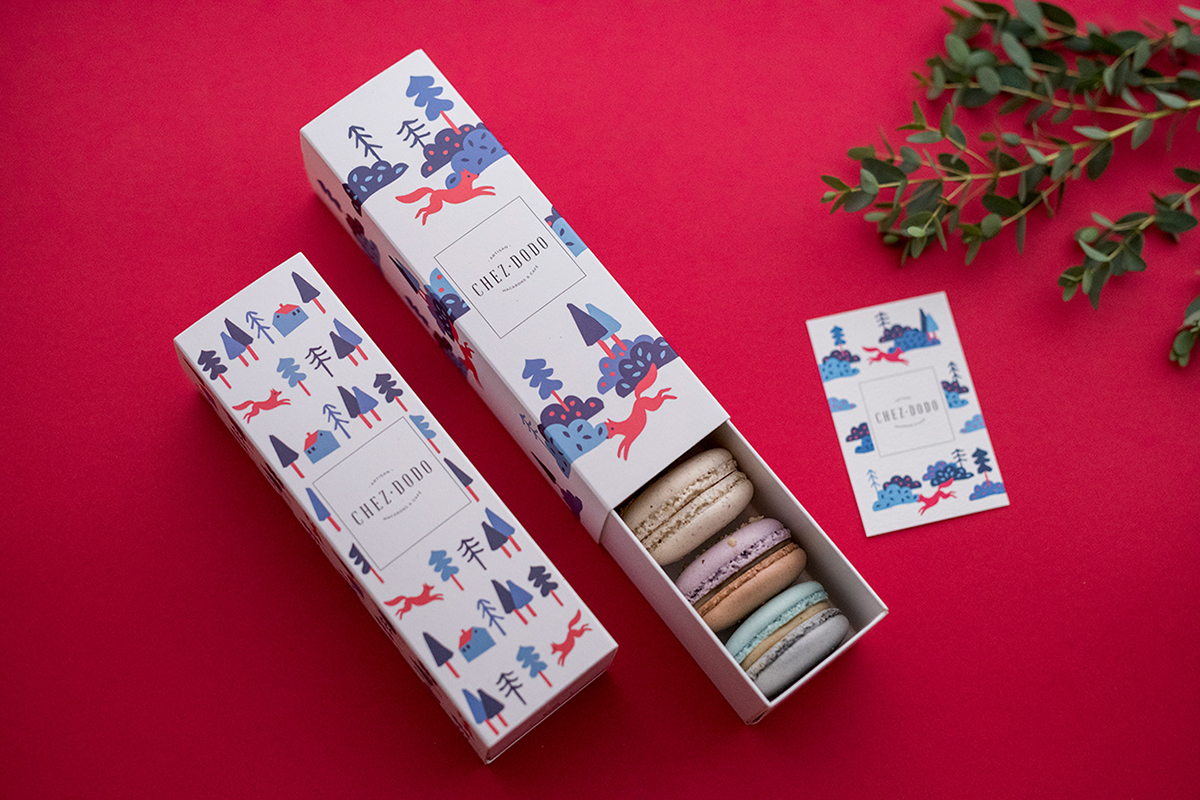 Chez甜点品牌圣诞IP形象设计