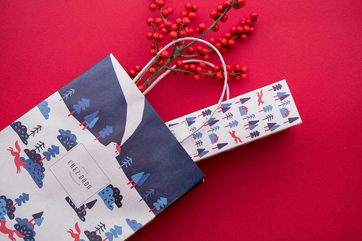 Chez甜点品牌圣诞IP形象设计