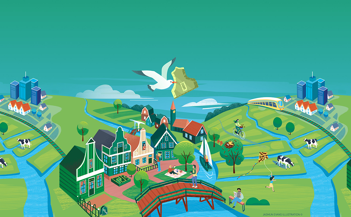 特色风景插画形象设计欣赏