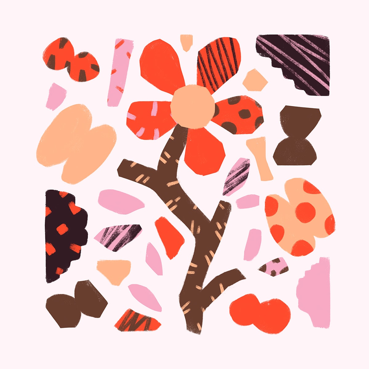 几何图形构造多变有趣的原创IP形象