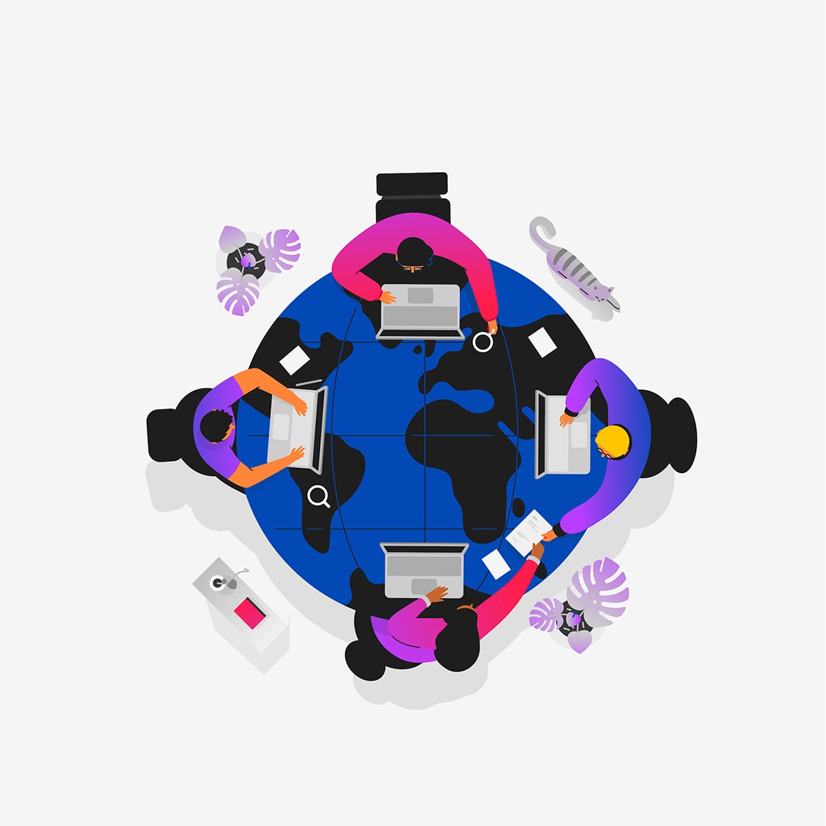 原创插图IP人物形象设计赏析