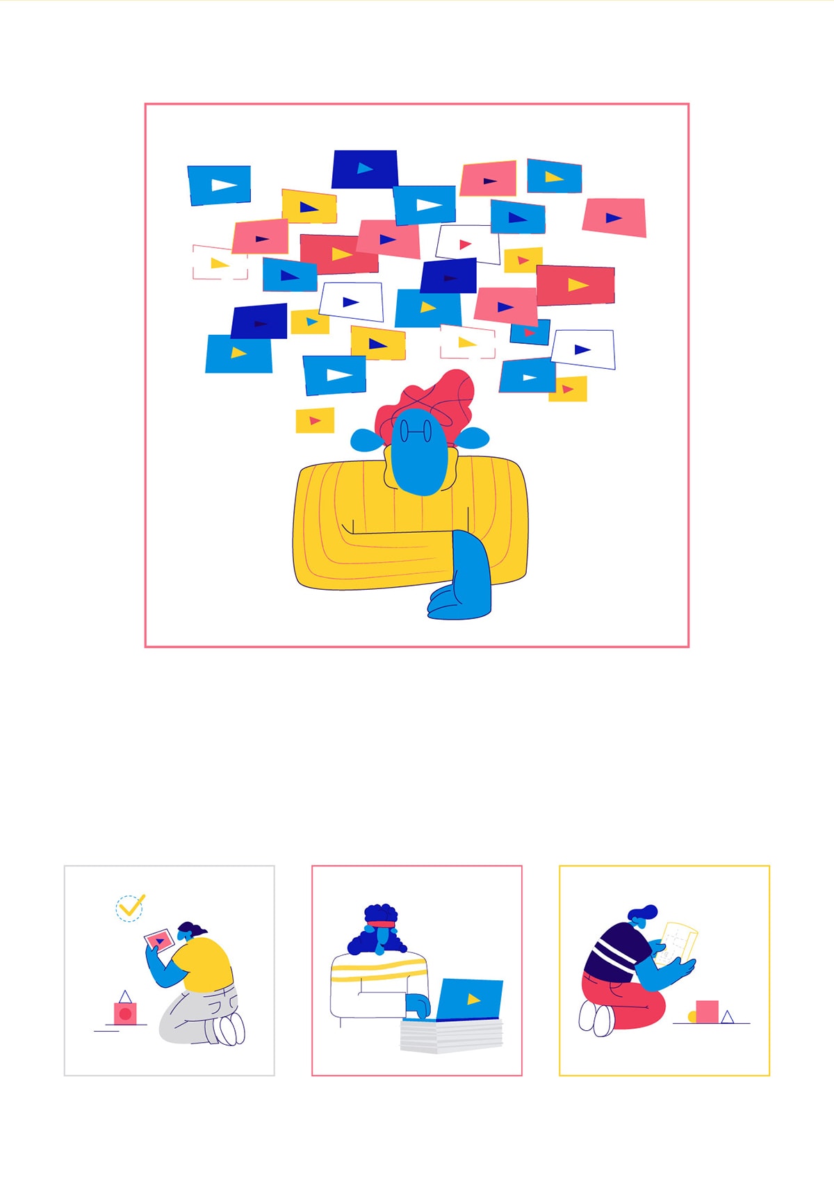 创意插图网站原创IP人物形象