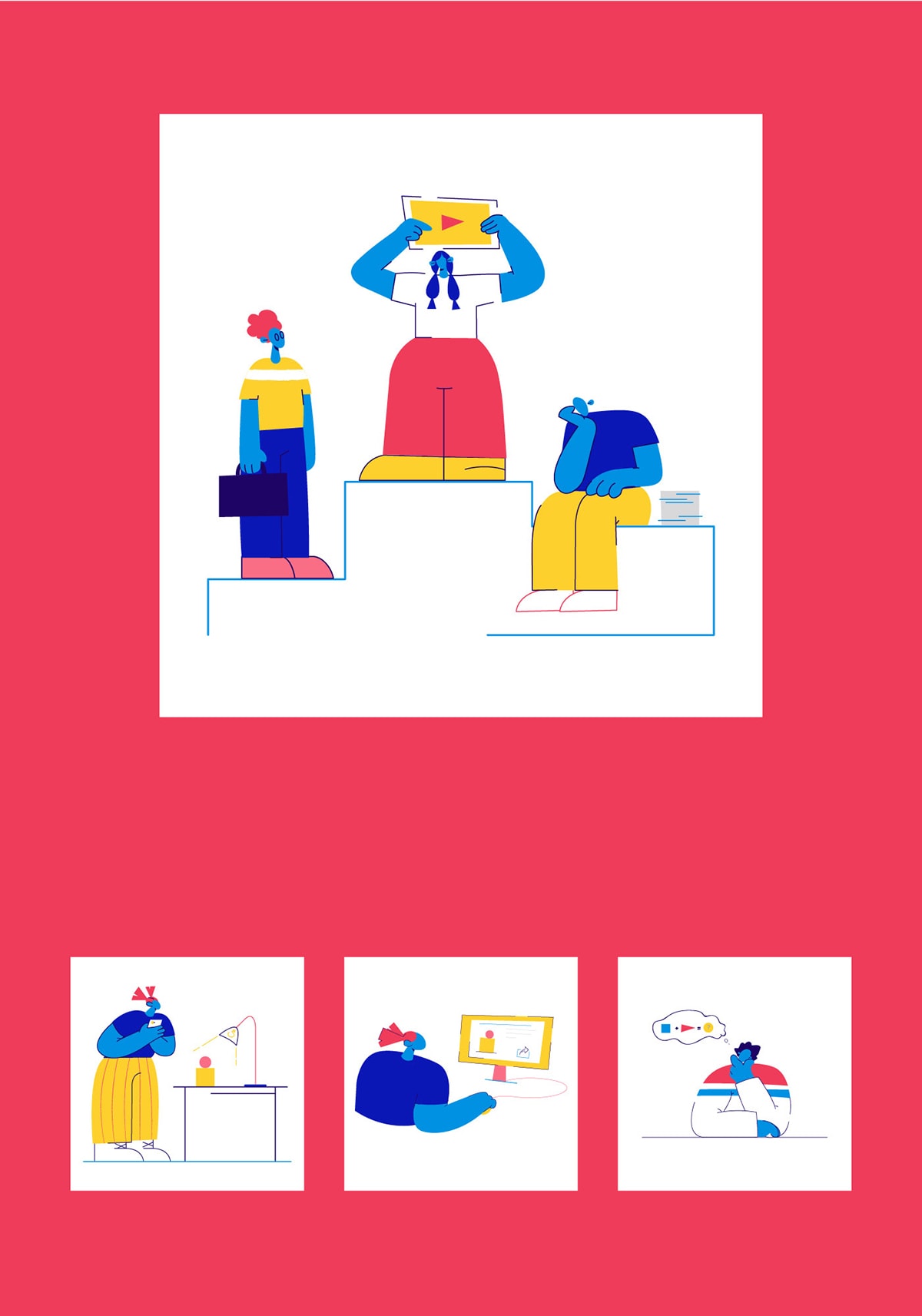 创意插图网站原创IP人物形象