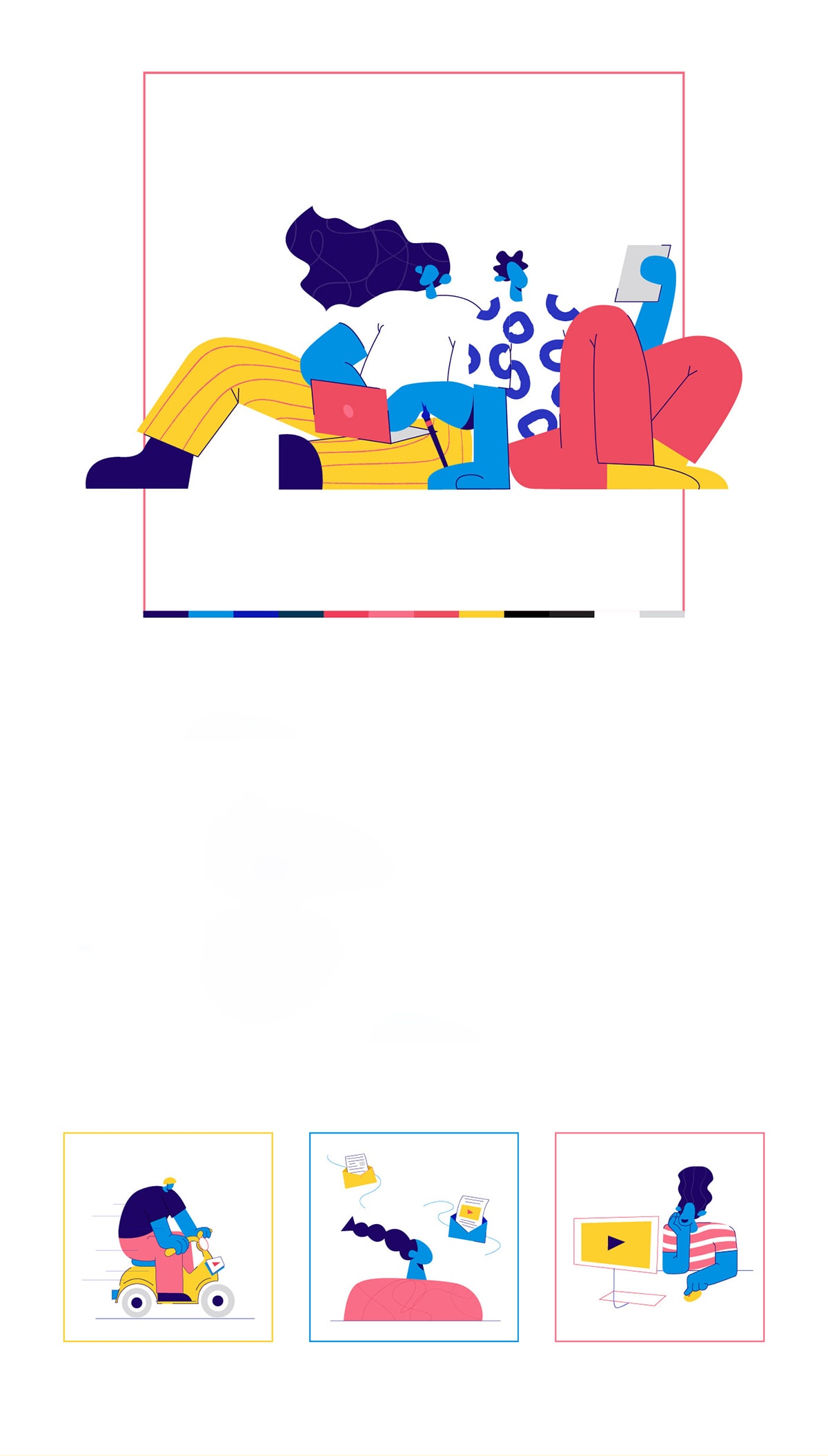 创意插图网站原创IP人物形象