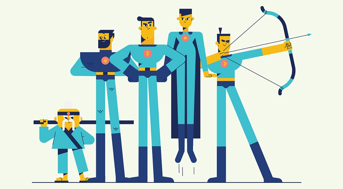 创意性的超级人物IP角色欣赏