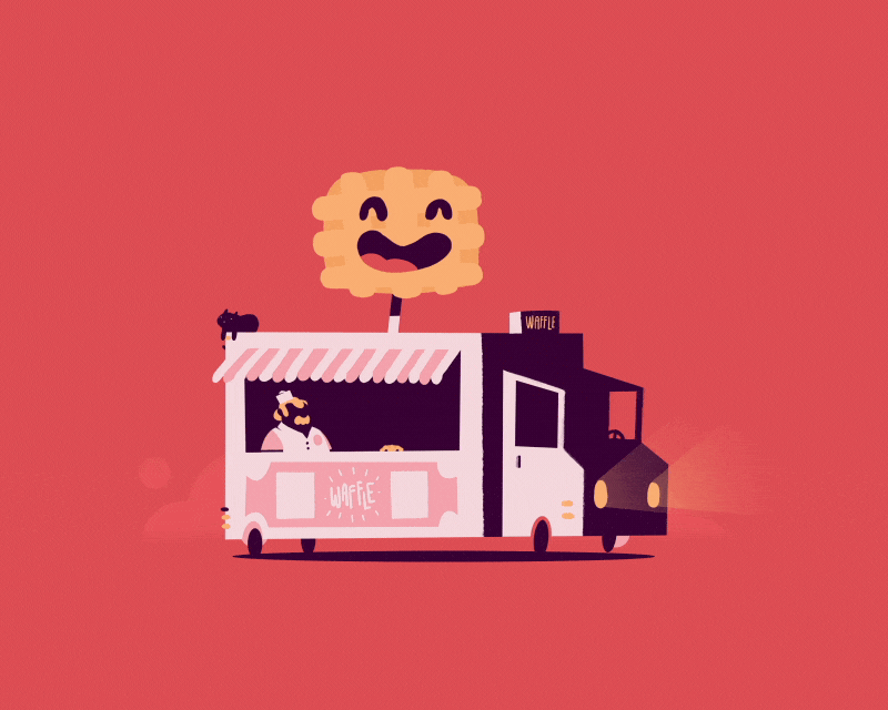 原创插图动画IP形象设计   