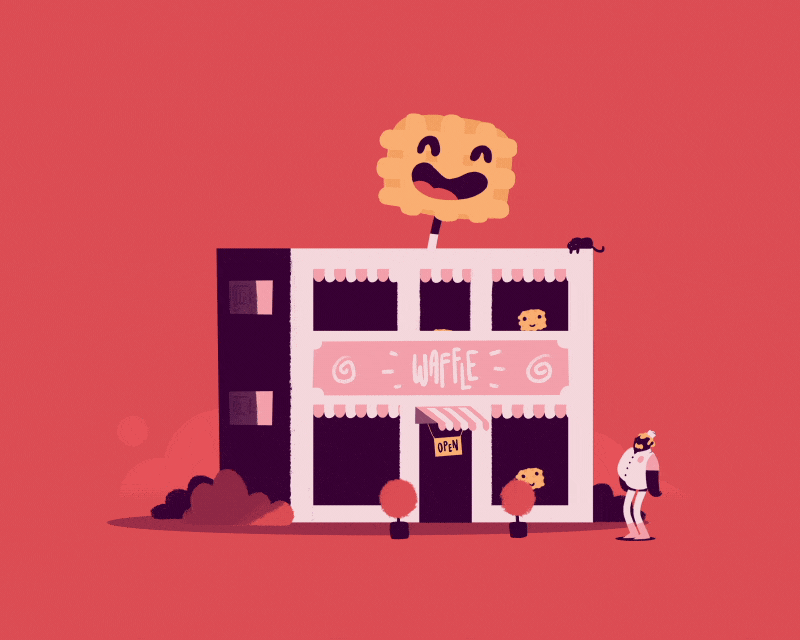 原创插图动画IP形象设计   