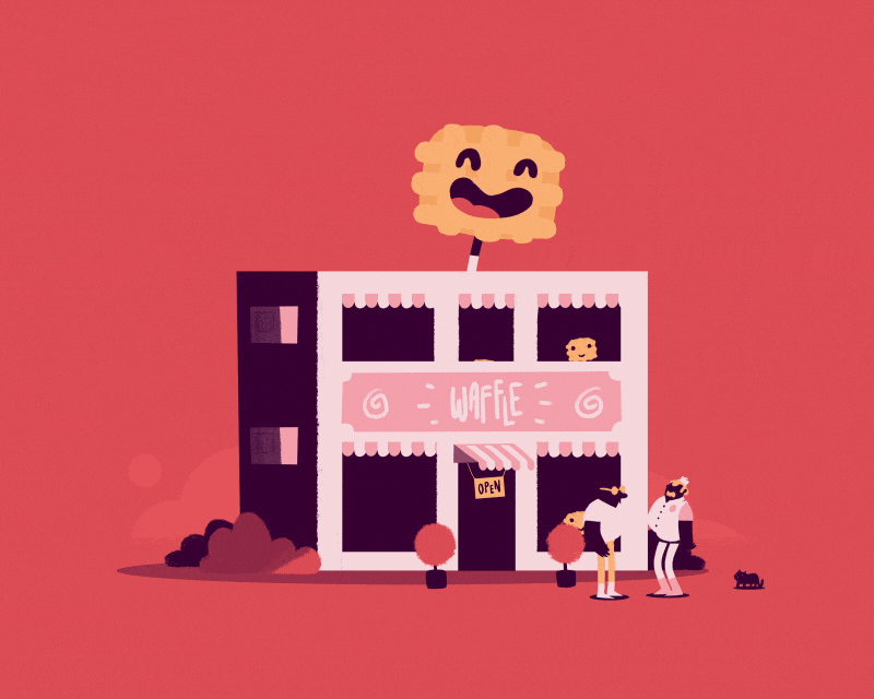 原创插图动画IP形象设计   