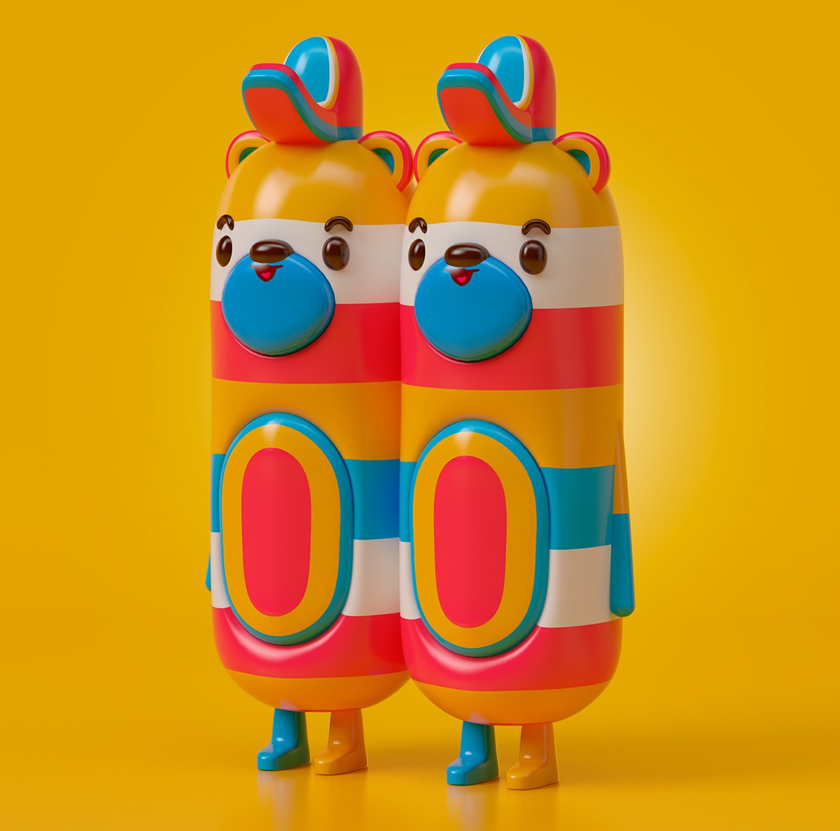 原创可爱卡通产品设计——IP衍生品欣赏