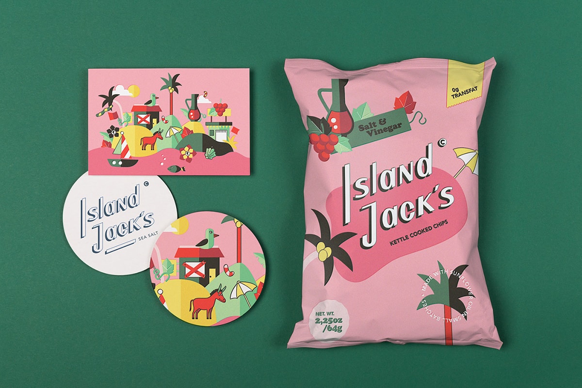 个性有趣的食品包装形象——IP衍生品插图设计
