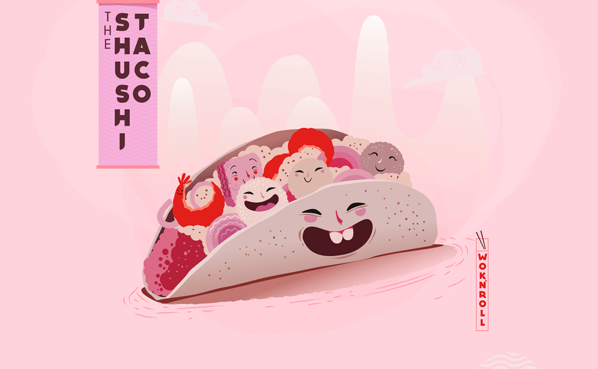 卡通寿司IP形象设计和IP变现 