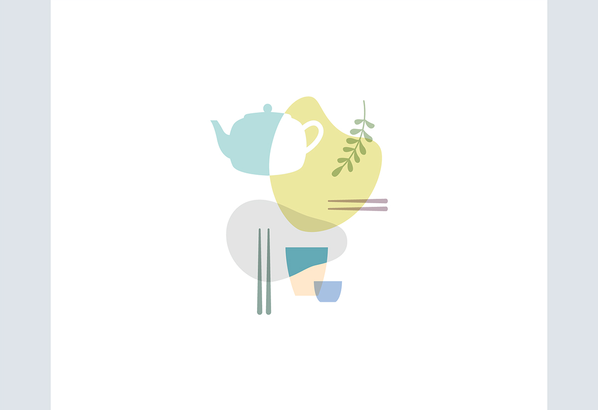 简约创意的餐饮插图设计欣赏  