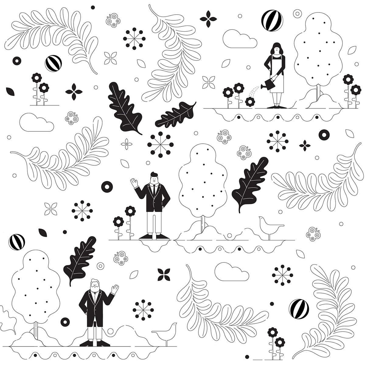 卡通动画原创IP人物形象设计 