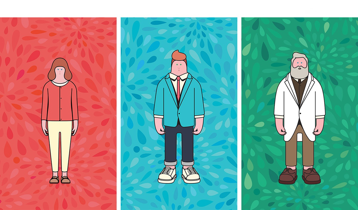 卡通动画原创IP人物形象设计 