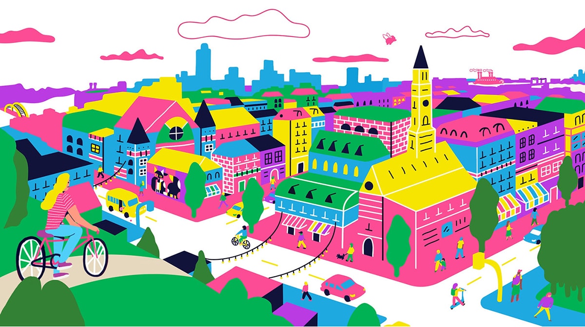 说唱音乐节插画设计欣赏