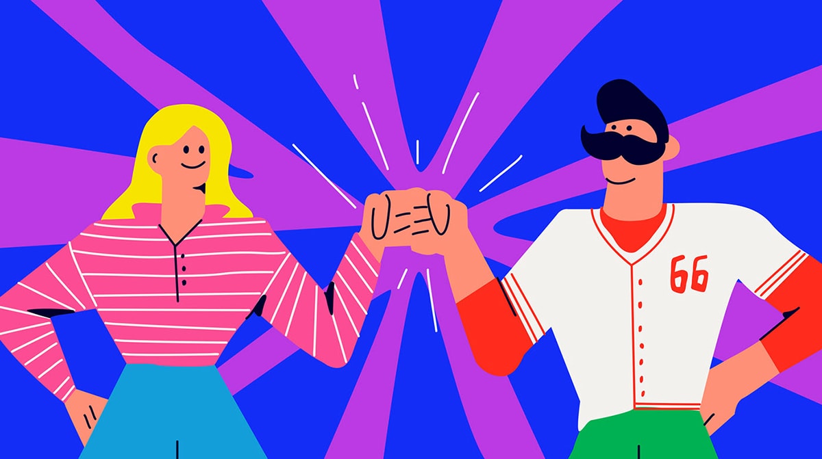 说唱音乐节插画设计欣赏