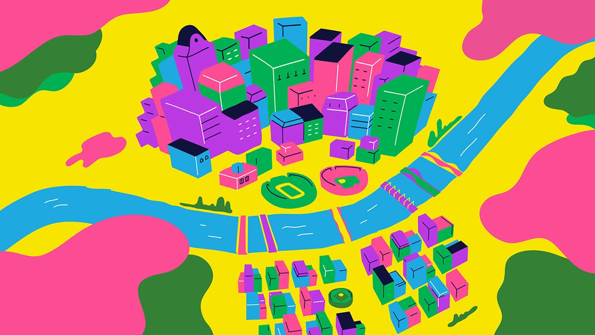 说唱音乐节插画设计欣赏