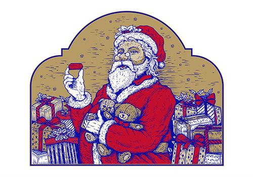 圣诞糖果品牌插画设计—— 与众不同的包装