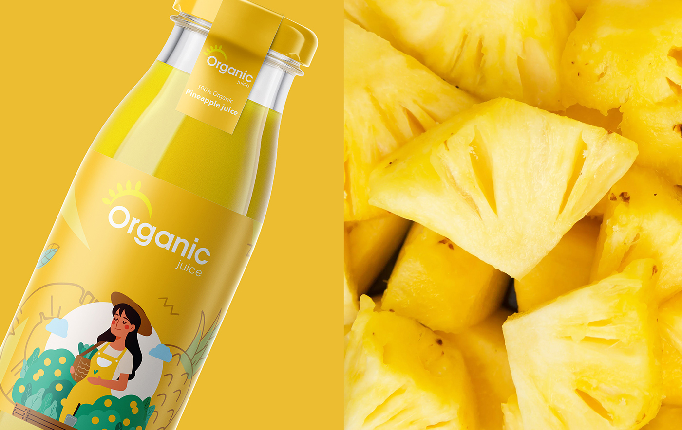 食品IP设计，IP形象设计，深圳IP设计，果汁IP设计