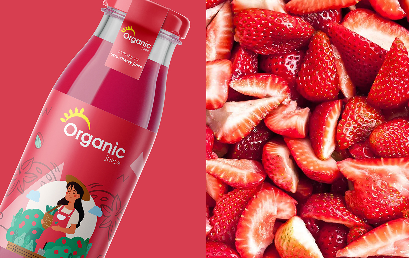 食品IP设计，IP形象设计，深圳IP设计，果汁IP设计