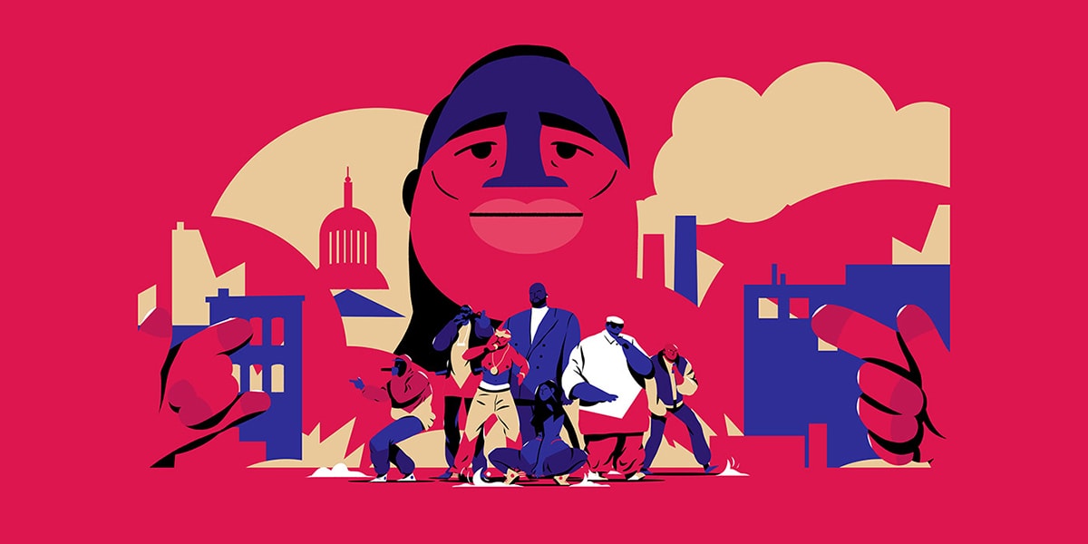 创意IP设计-说唱音乐IP人物形象设计塑造