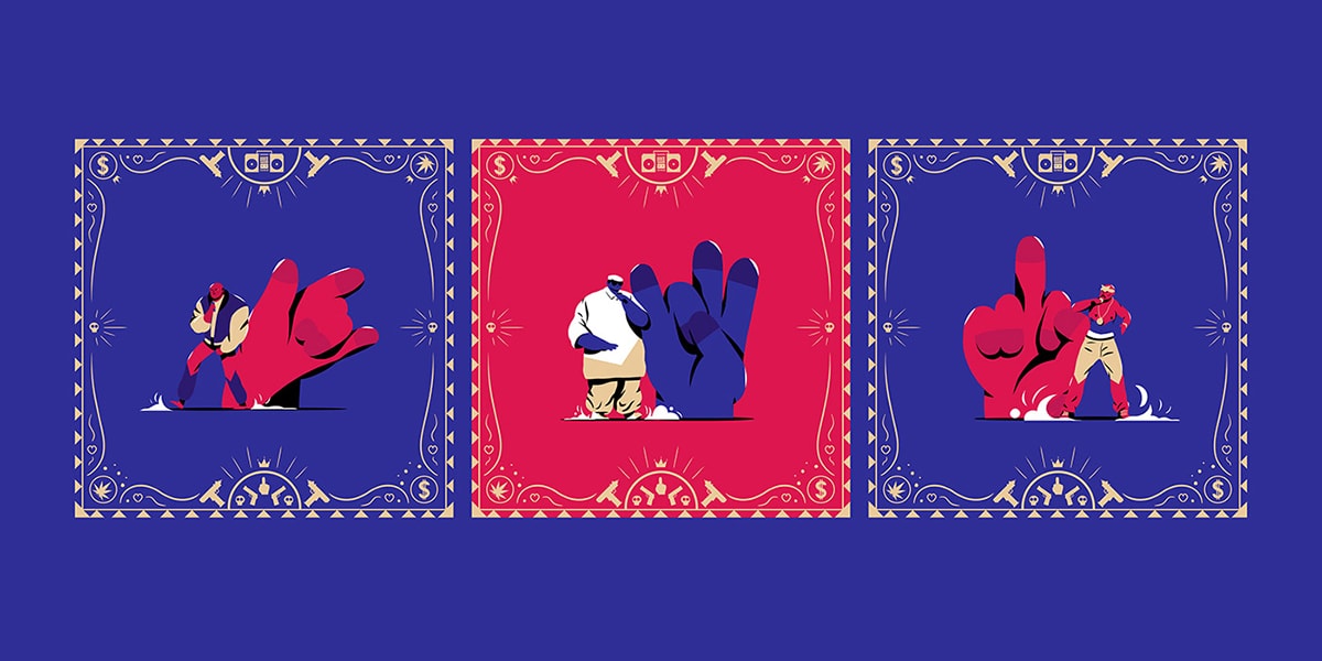 创意IP设计-说唱音乐IP人物形象设计塑造