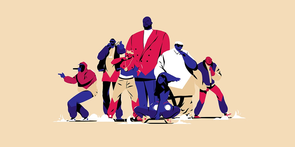 创意IP设计-说唱音乐IP人物形象设计塑造