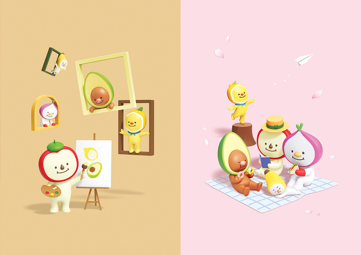 创意IP设计公司分享原创卡通IP形象设计