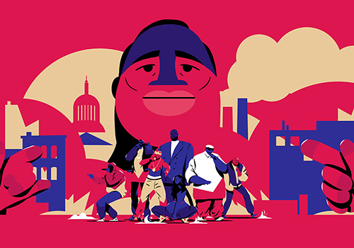 创意IP设计-说唱音乐IP人物形象设计塑造