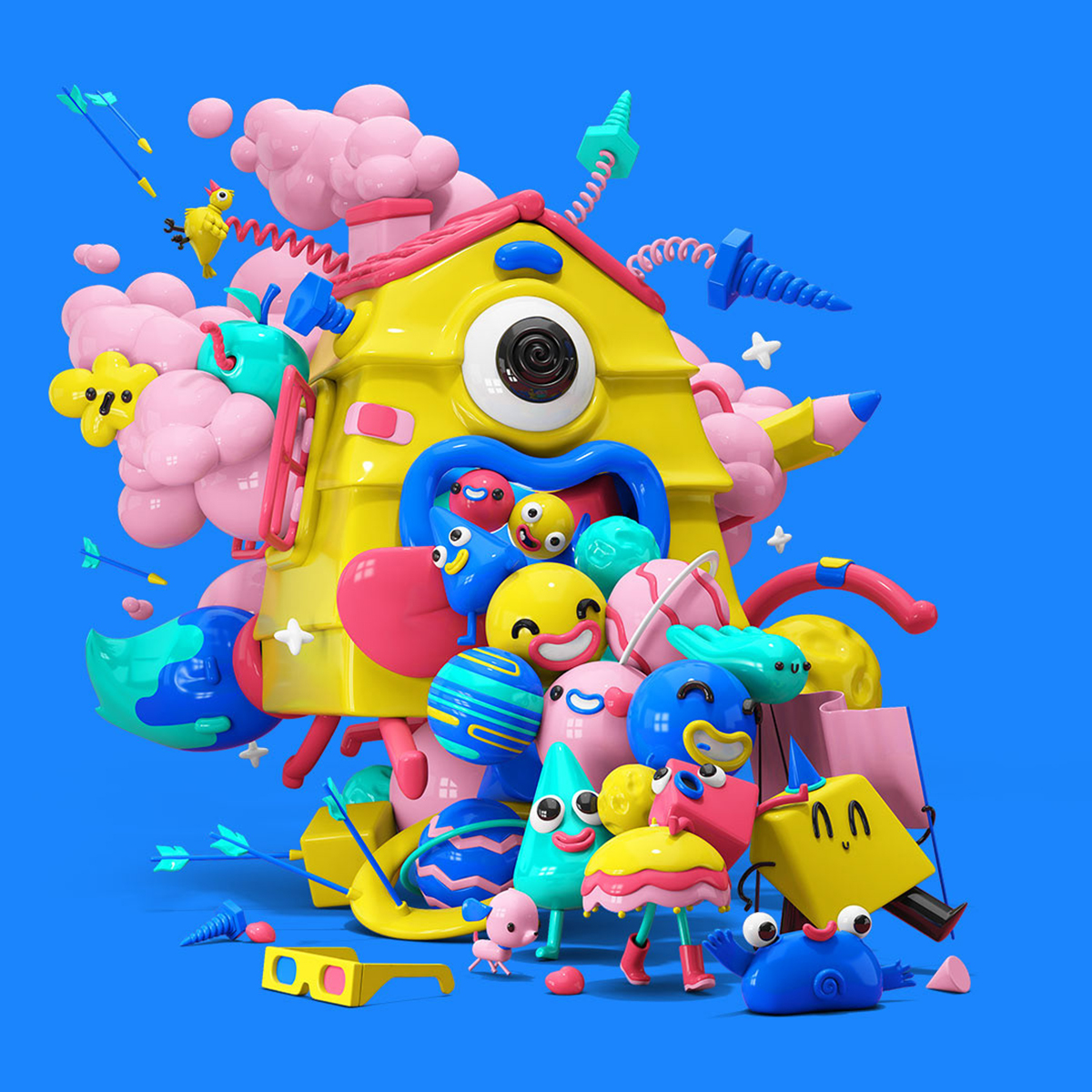 IP设计公司和吉祥物设计奋逗家族推荐动漫形象塑造