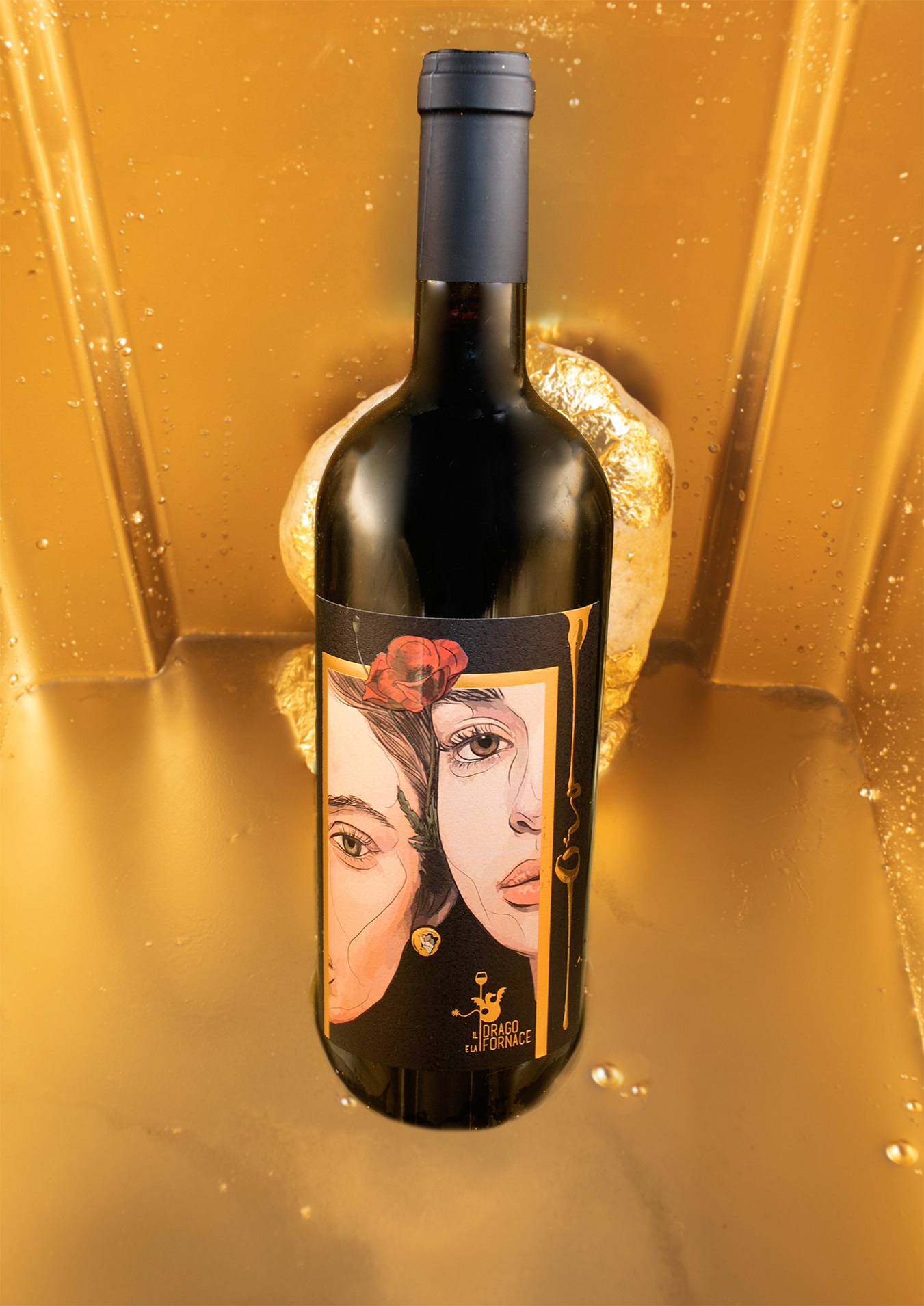 葡萄酒的插画IP形象设计