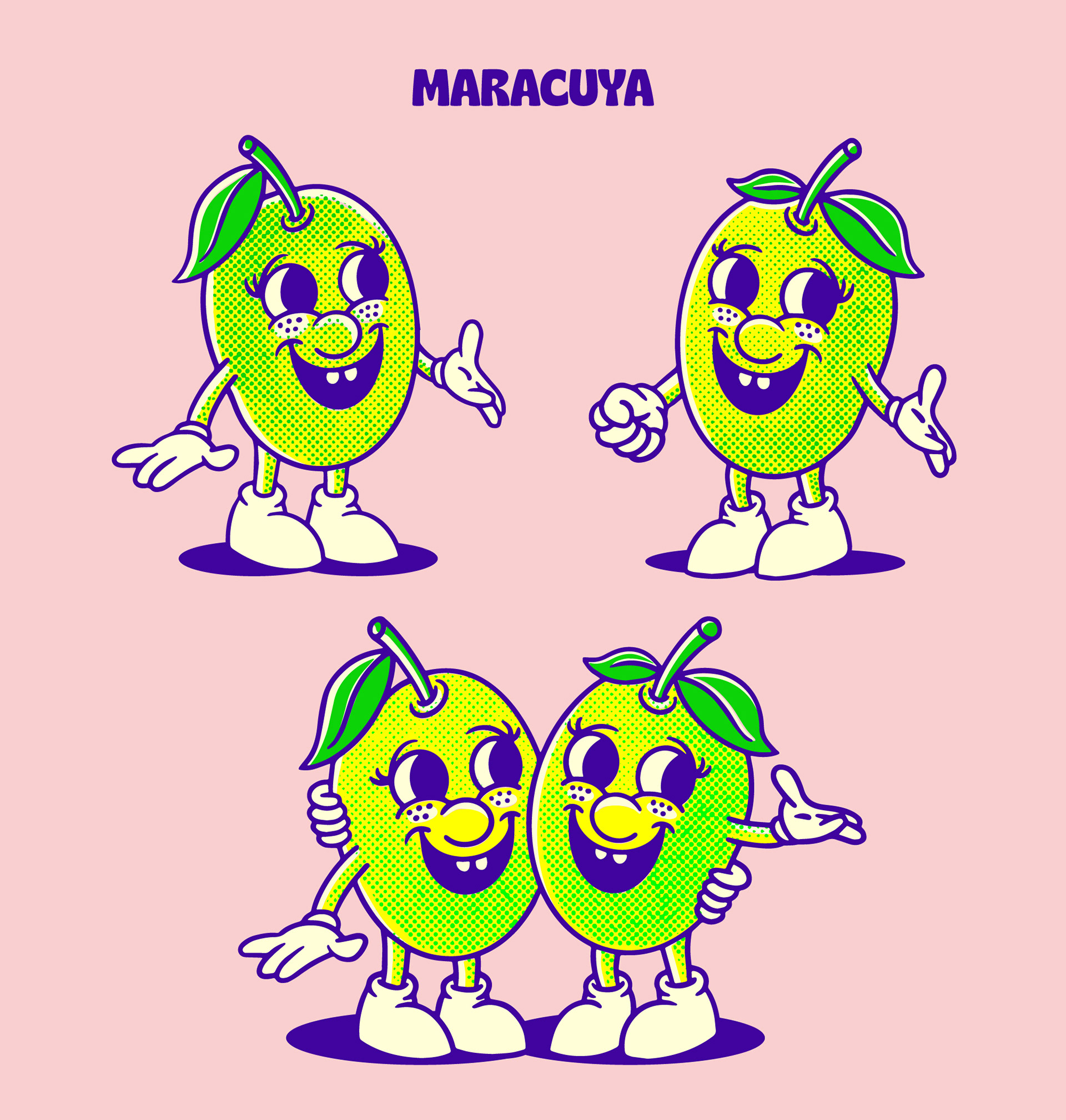 水果的IP形象设计