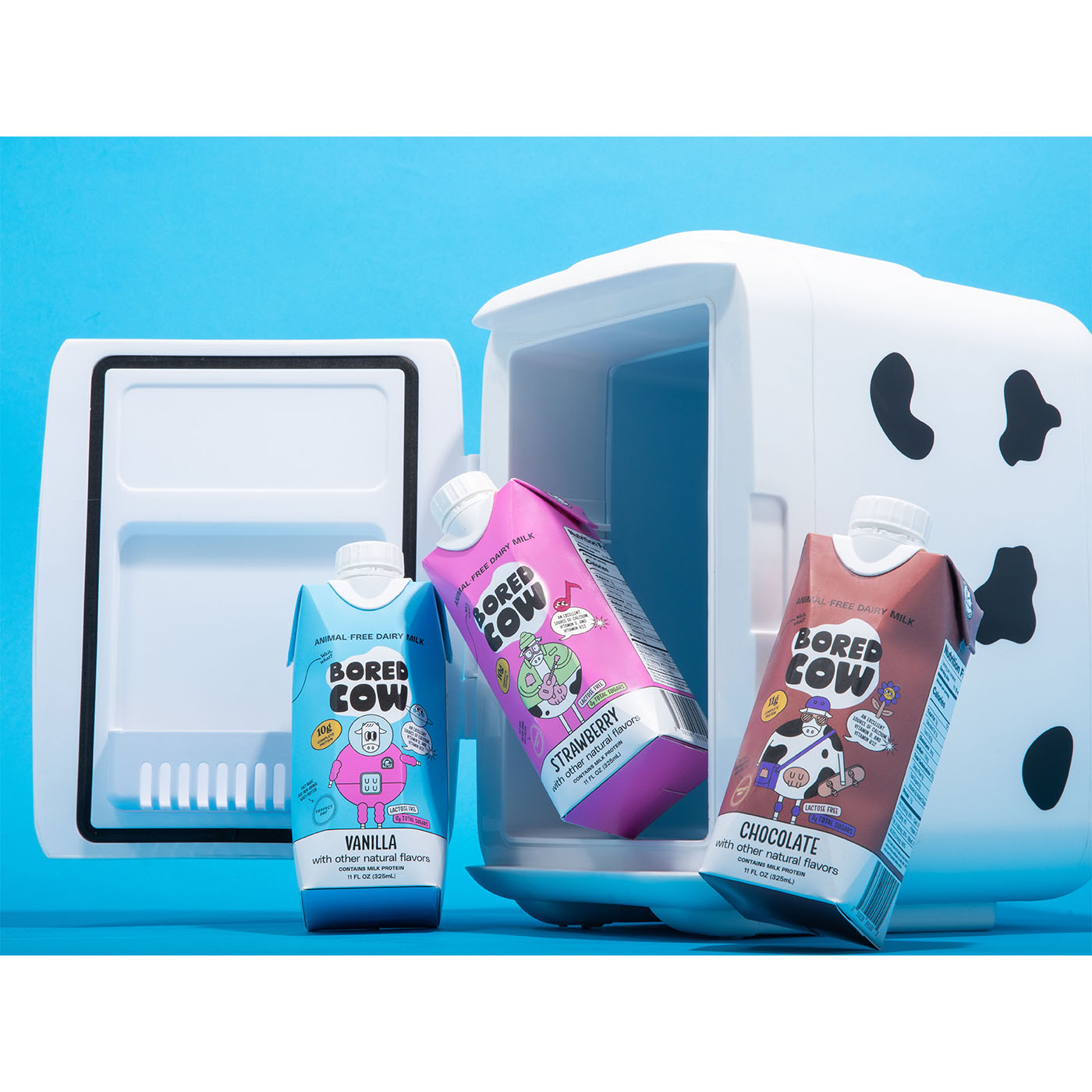 奶牛的换装IP形象设计