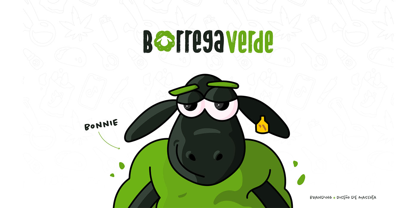 吉祥物的小绵羊IP形象设计