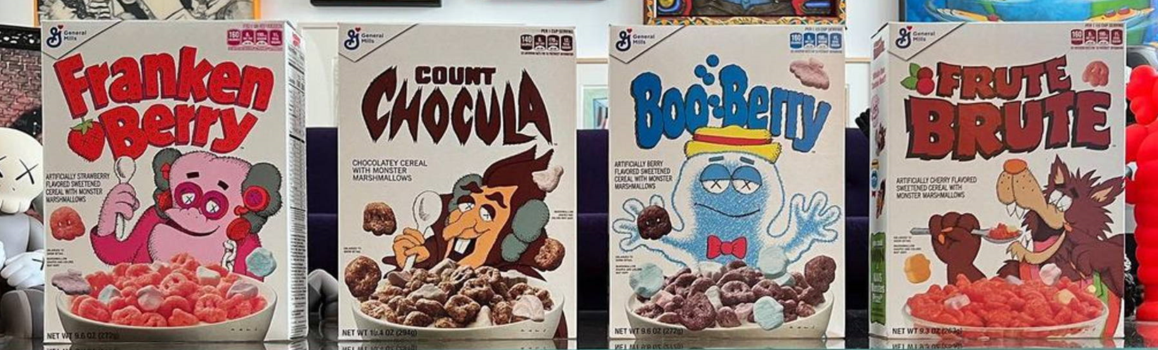 怪物谷物的IP形象设计