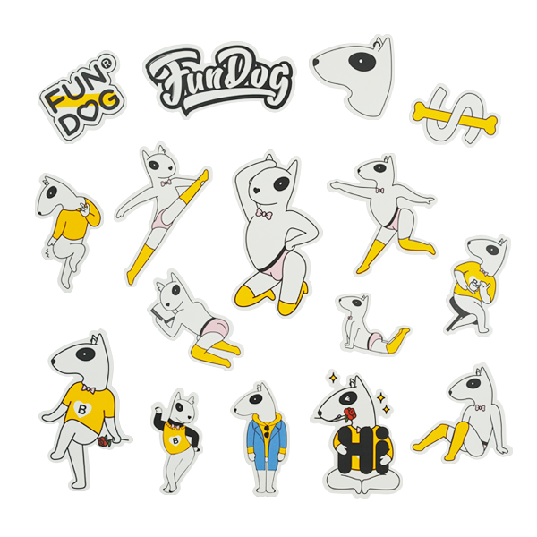 fundog贴纸