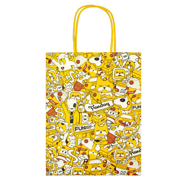 FUNDOG奋斗中的购物袋